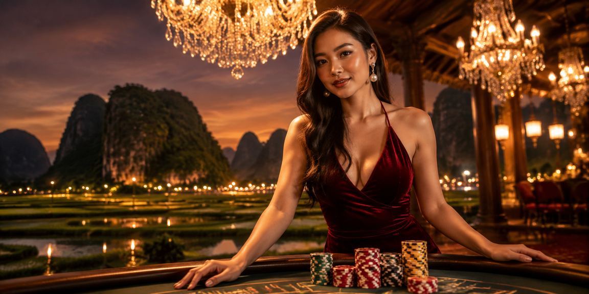 Người chơi tham gia chương trình khuyến mãi tại chợ đêm Ninh Bình